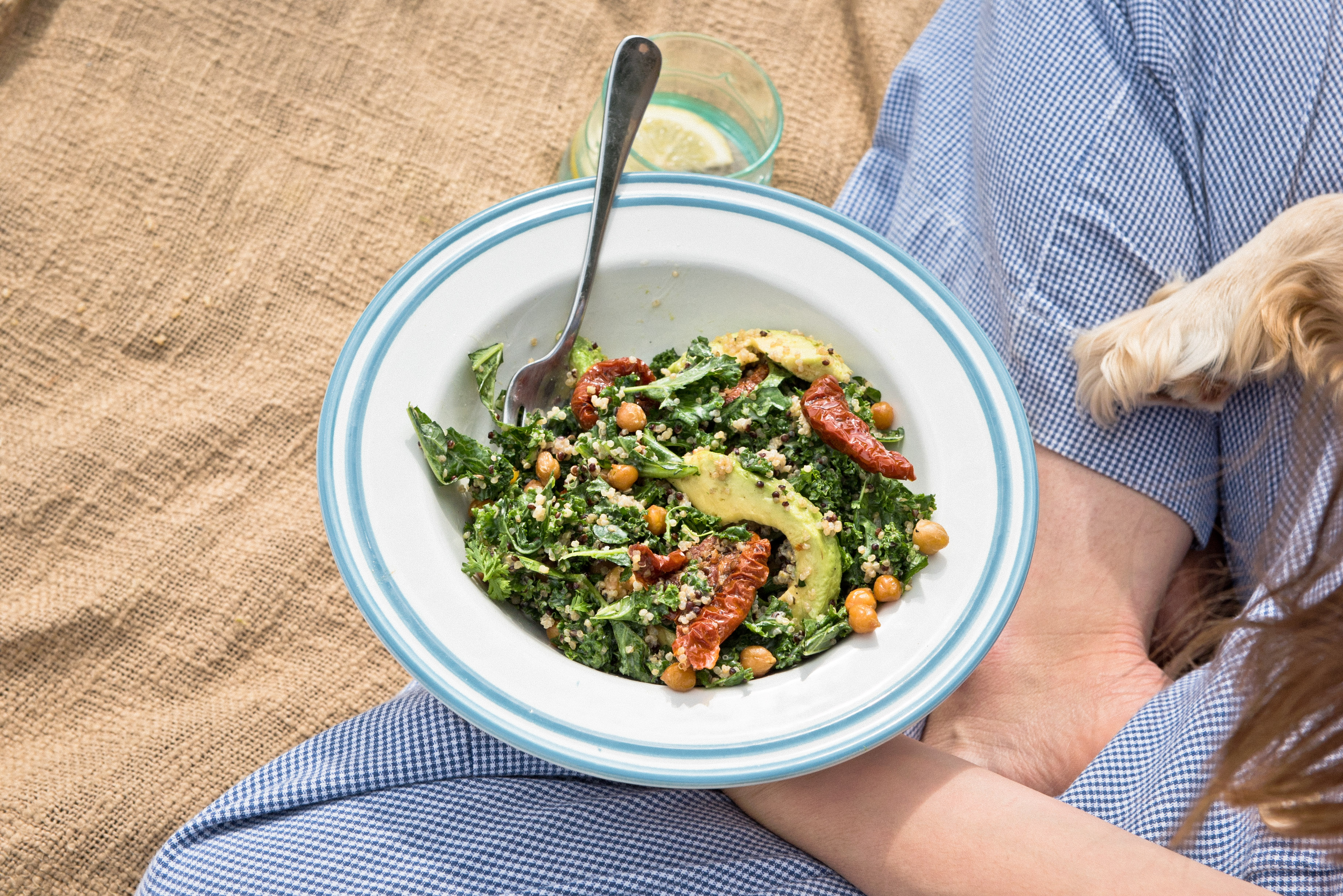 Kale Caesar Salad - Naturally Sassy